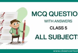 MCQ Questions For Class 5 With Answers